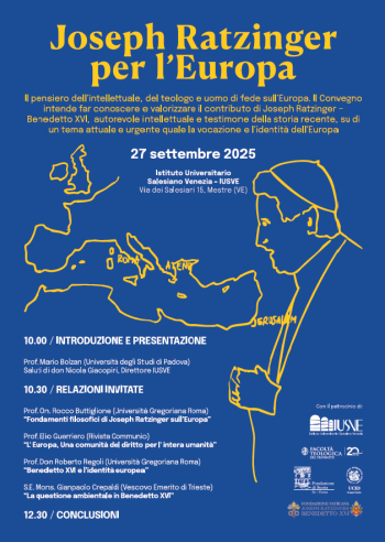 locandina Ratzinger e l’Europa