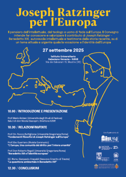 locandina Ratzinger e l’Europa